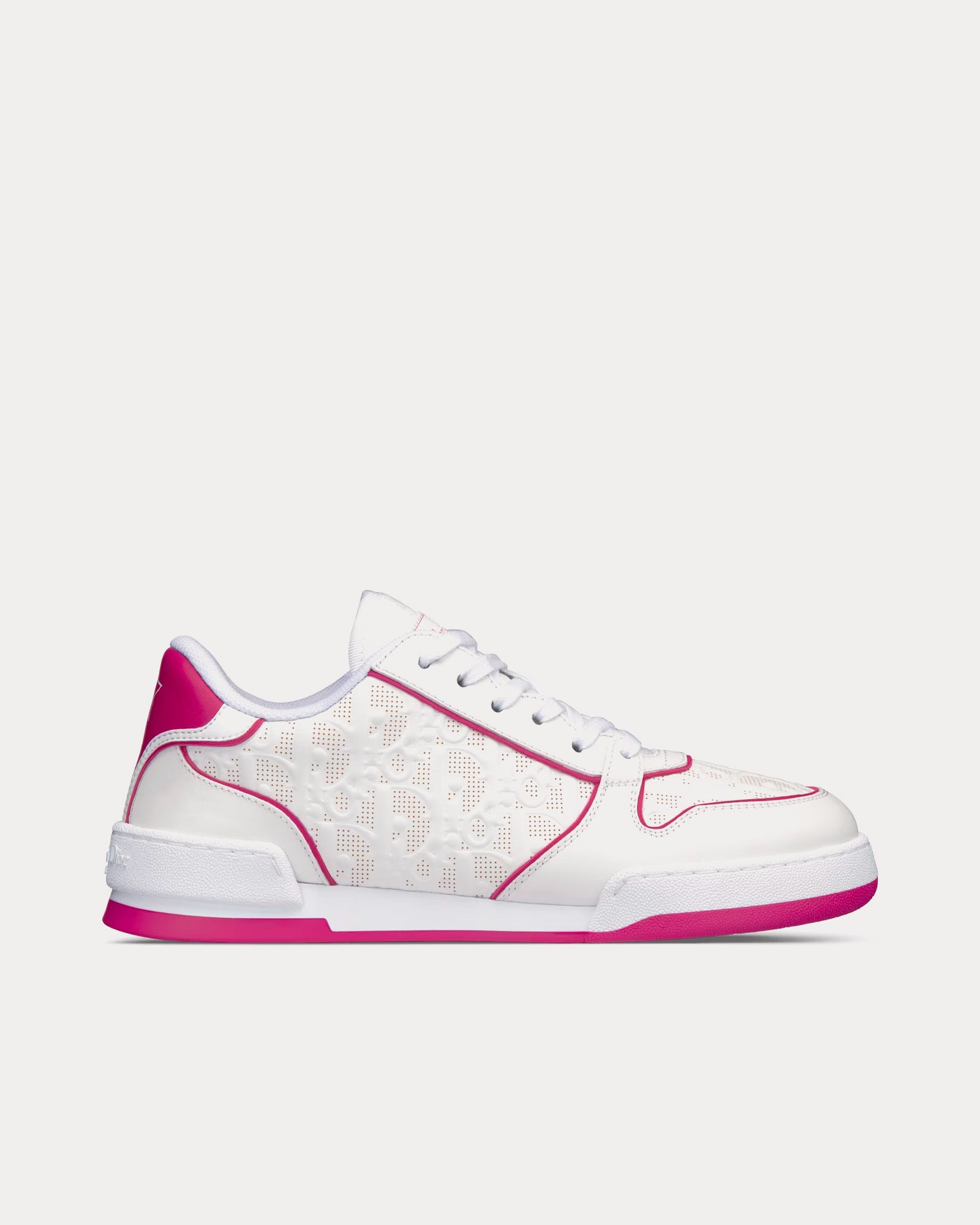 Dior Women's Dior One White and Fuchsia Dior Oblique