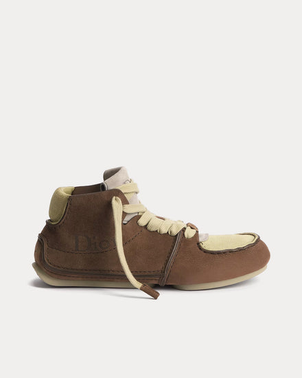 Dior Roadie in Nubuck & Suede Brown / Beige Boots - 1