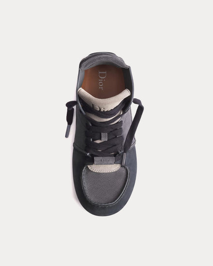 Dior Roadie in Nubuck & Suede Deep Blue Boots - 2