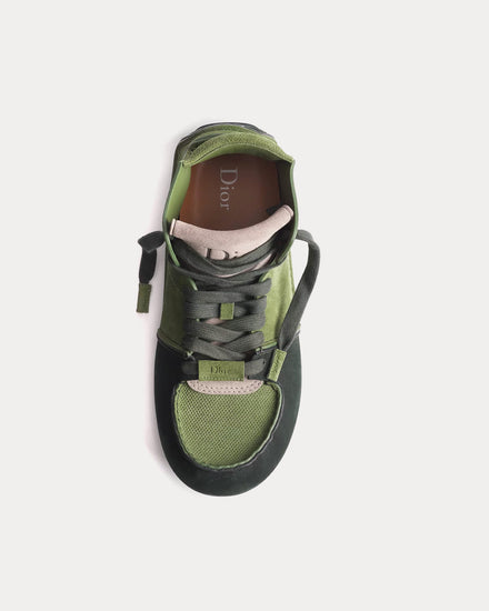 Dior Roadie in Nubuck & Suede Green Boots - 2