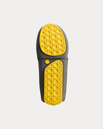 Dior Roadie in Nubuck & Suede Grey / Navy Blue / Yellow Boots - 3