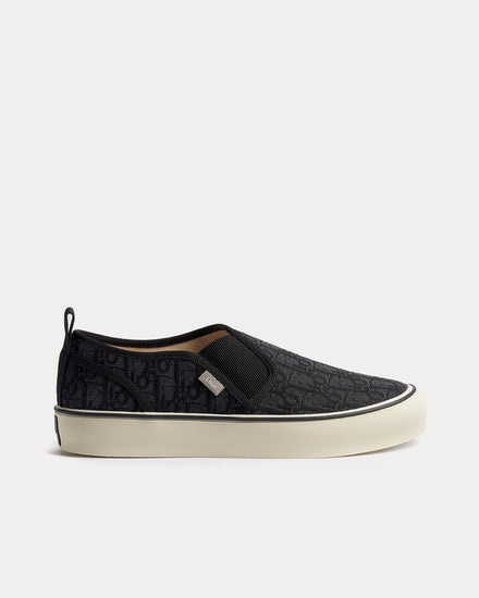 Dior Saltwind Black Slip On Sneakers - 1