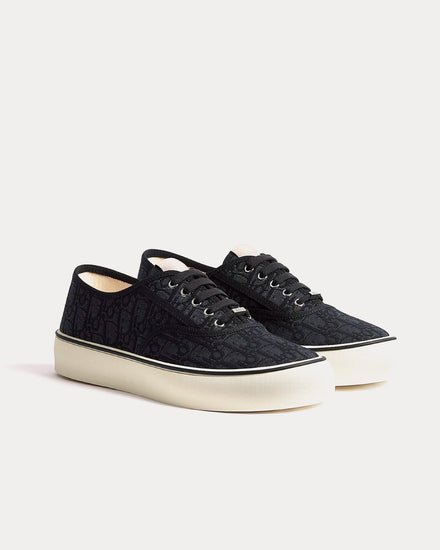 Dior Saltwind Black Low Top Sneakers - 3