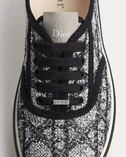 Dior Saltwind Grey / Black Low Top Sneakers - 3