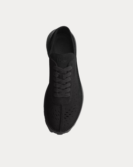 Dior Squash Suede Black Low Top Sneakers - 2