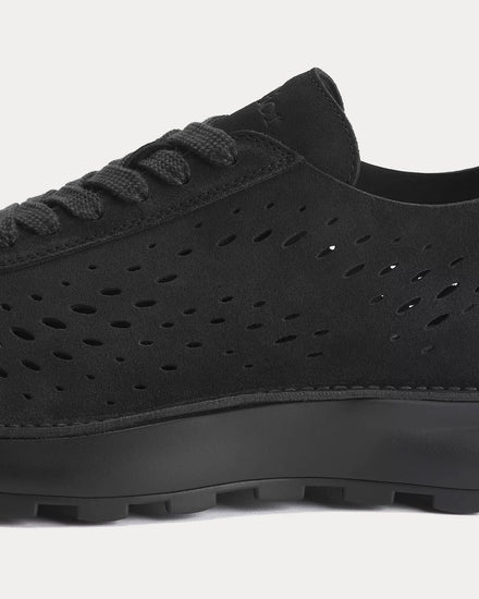 Dior Squash Suede Black Low Top Sneakers - 4