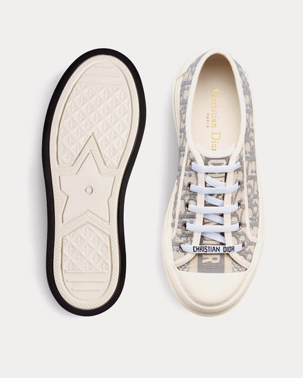 Dior Women's Walk'n'Dior Platform Gray Stone Dior Oblique