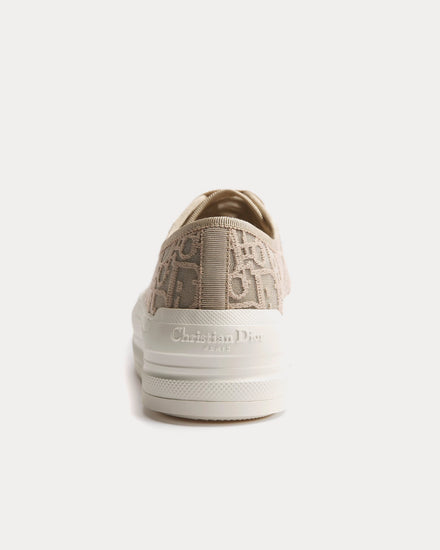 Dior Walk'n'Dior Platform Embroidered Mesh Trench Low Top Sneakers - 3