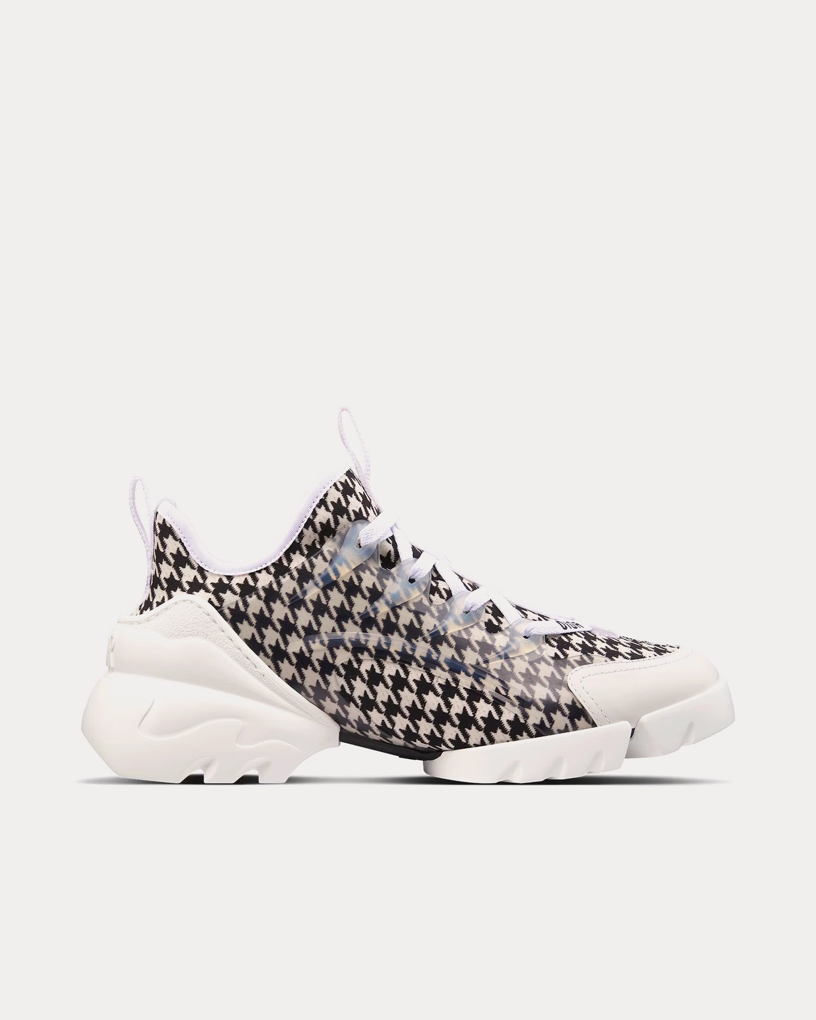 Dior Women's D-Connect Black and White Technical Fabric with Micro