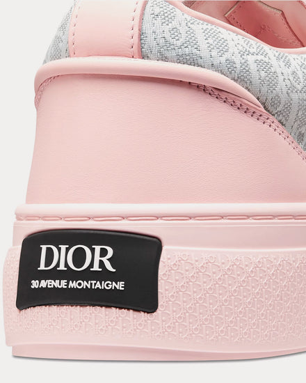 Dior x Kaws Men's B33 Calfskin & Dior Oblique Canvas Pink