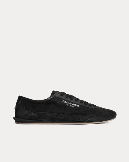 Dolce & Gabbana Gimondi Plus Calfskin Black Low Top Sneakers - 1