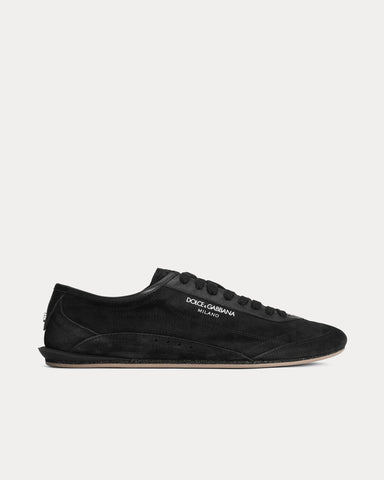 Dolce & Gabbana Gimondi Plus Calfskin Black Low Top Sneakers