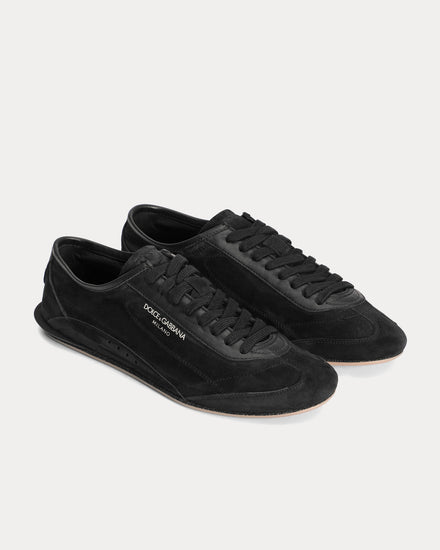 Dolce & Gabbana Gimondi Plus Calfskin Black Low Top Sneakers - 2