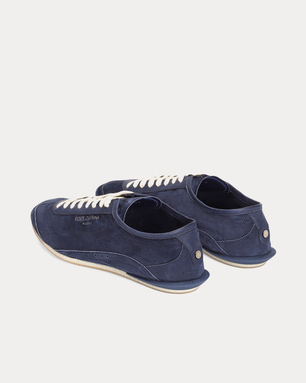 Dolce & Gabbana Gimondi Plus Calfskin Blue Low Top Sneakers - 3