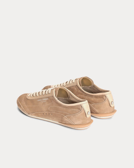 Dolce & Gabbana Gimondi Plus Calfskin Brown Low Top Sneakers - 3