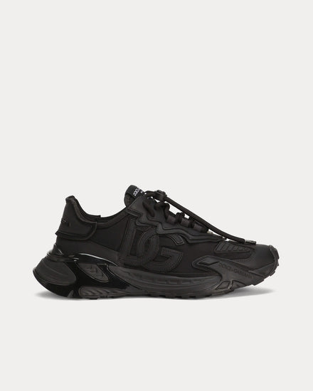 Dolce & Gabbana Day Faster Black Low Top Sneakers - 1