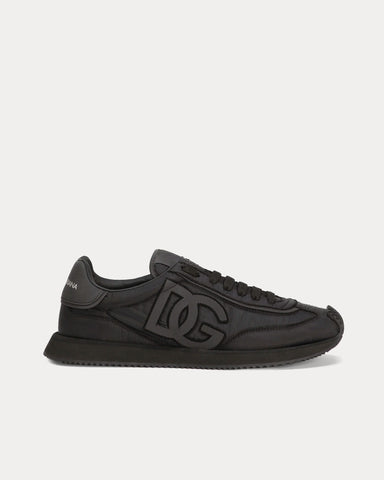 Dolce & Gabbana DG Cushion Fabric Black Low Top Sneakers