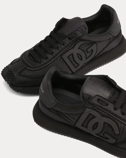 Dolce & Gabbana DG Cushion Fabric Black Low Top Sneakers - 4