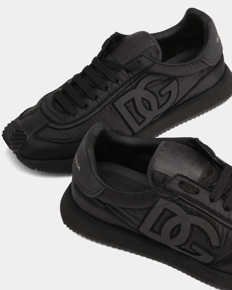 Dolce & Gabbana DG Cushion Fabric Black Low Top Sneakers - 4