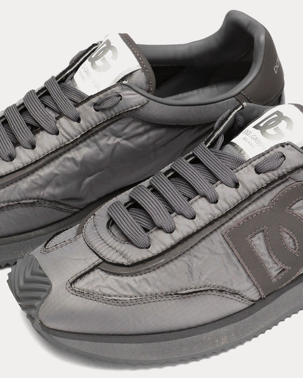 Dolce & Gabbana DG Cushion Fabric Grey Low Top Sneakers - 4