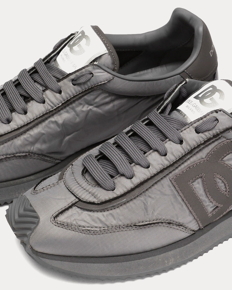 Dolce & Gabbana DG Cushion Fabric Grey Low Top Sneakers - 4