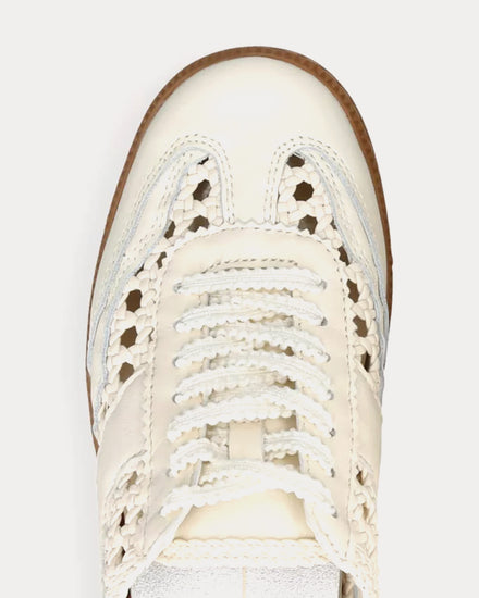 Dolce Vita Notice Woven Backless White Slip On Sneakers - 5