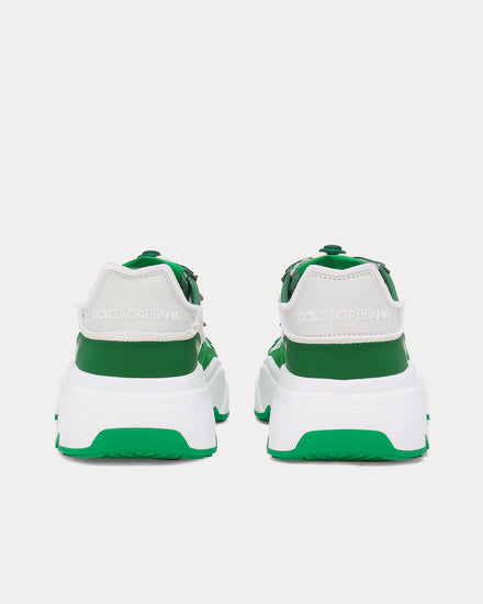 Dolce & Gabbana Daymaster White / Green Low Top Sneakers - 3