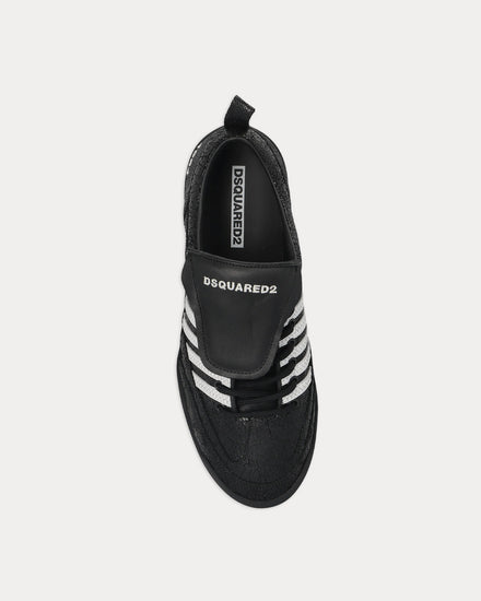 Dsquared2 Soccer Black / White Low Top Sneakers - 2