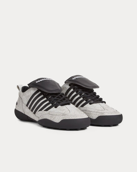 Dsquared2 Soccer White / Black Low Top Sneakers - 2