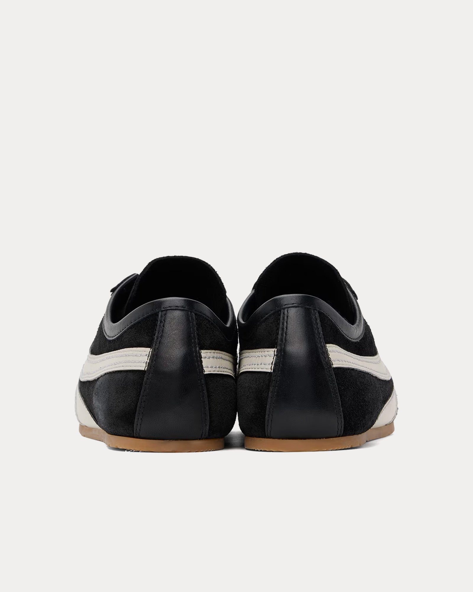 Dries Van Noten - 70's Suede Black Low Top Sneakers