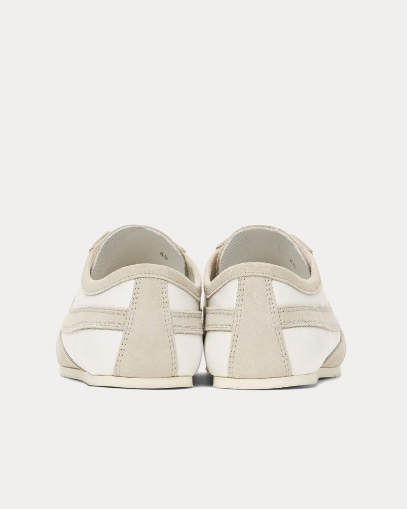 Dries Van Noten Dustin Suede Leather White / Beige Low Top Sneakers - 3