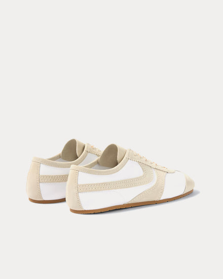 Dries Van Noten Dustin Suede Leather White / Beige Low Top Sneakers - 4