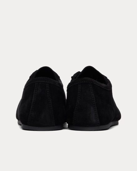Dries Van Noten Suede Black Low Top Sneakers - 3