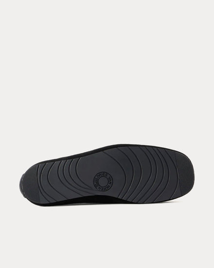 Dries Van Noten Suede Black Low Top Sneakers - 4