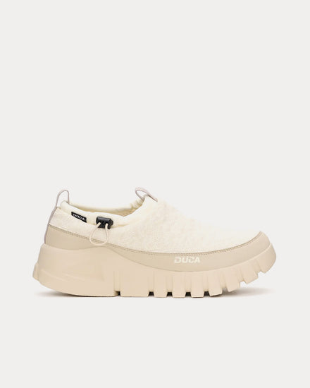 Duca Sidestep M Cream / Brown Rice Low Top Sneakers - 1
