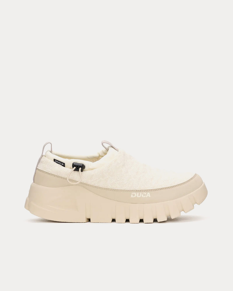 Duca Sidestep M Cream / Brown Rice Low Top Sneakers - 1