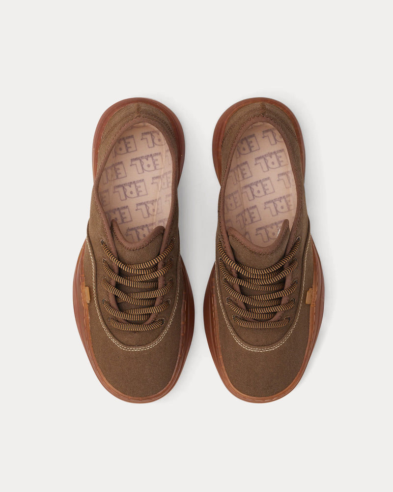 ERL Camino Skate Brown Low Top Sneakers - 2