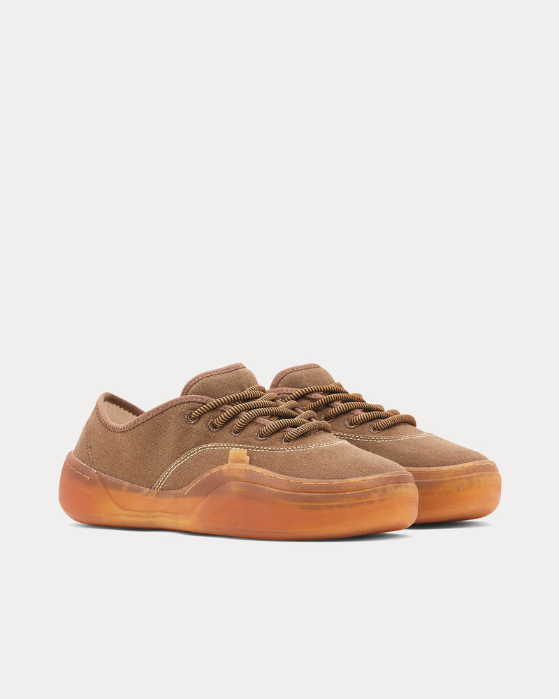 ERL Camino Skate Brown Low Top Sneakers - 3
