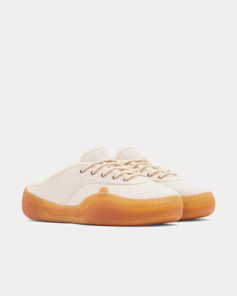 ERL Camino Skate Dirty White Mules - 3