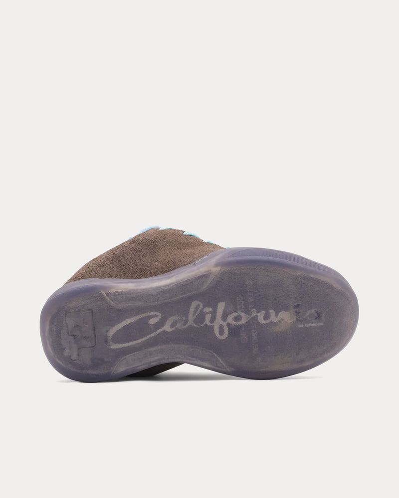 ERL Vamps Skate Grey Low Top Sneakers - 4