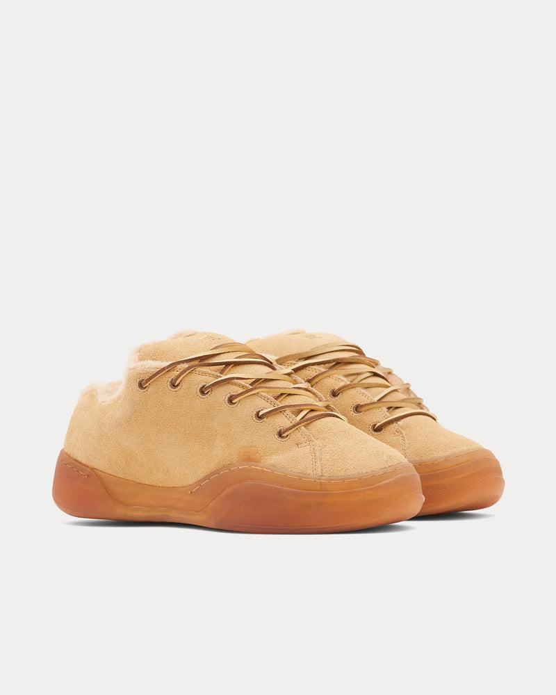 ERL Vamps Skate Sand Low Top Sneakers - 3