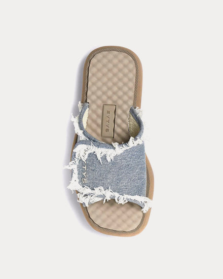 Eytys Alessa Denim Light Stone Sandals - 2