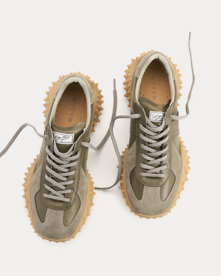 Eytys Aria Leather Sage Low Top Sneakers - 2