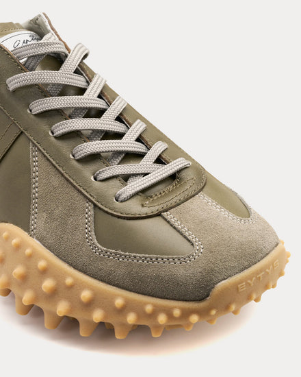 Eytys Aria Leather Sage Low Top Sneakers - 3