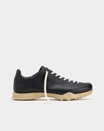 Eytys Eden Leather Black Low Top Sneakers - 1