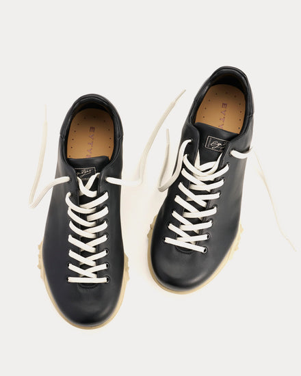 Eytys Eden Leather Black Low Top Sneakers - 2