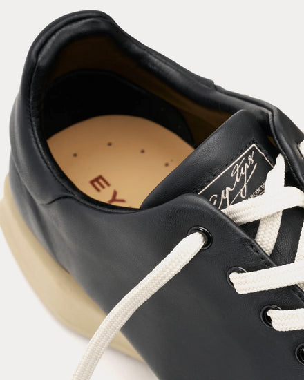 Eytys Eden Leather Black Low Top Sneakers - 3