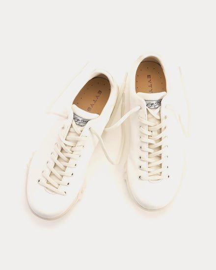 Eytys Eden Leather White Low Top Sneakers - 2