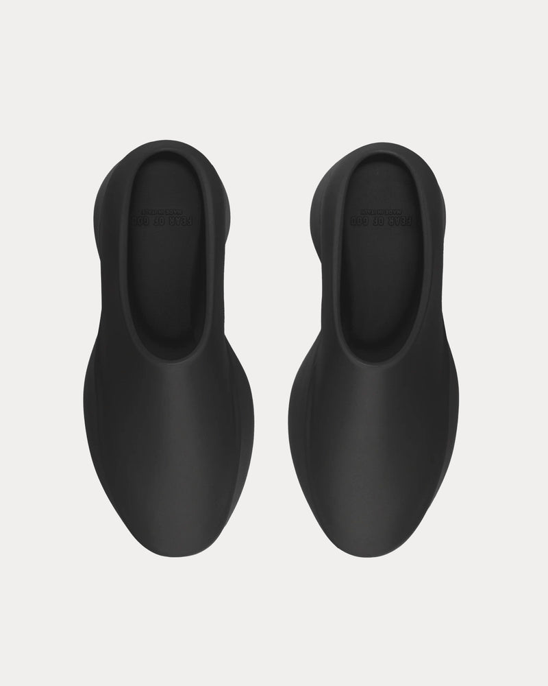 Fear of God EVA Runner Black Slip Ons - 2