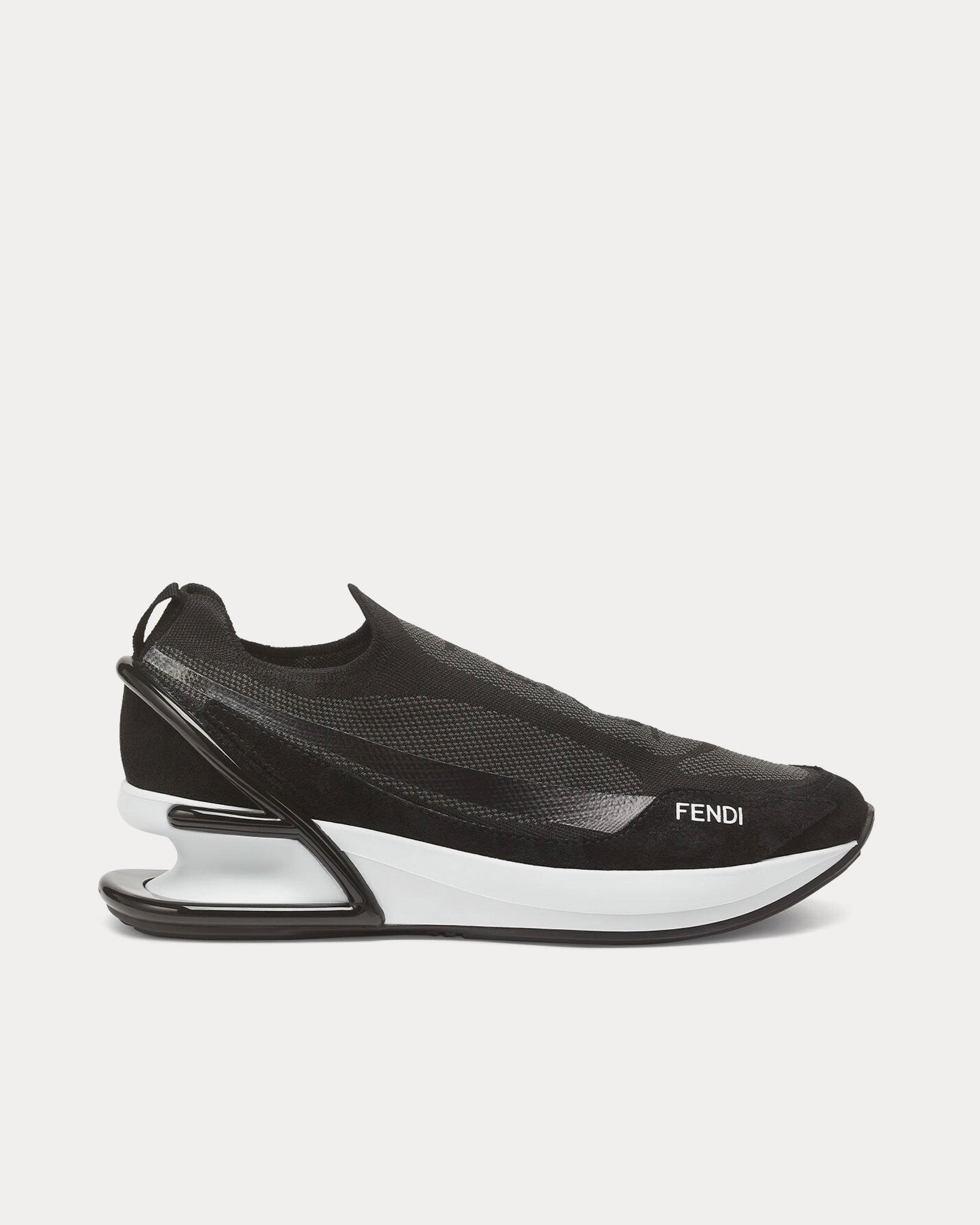 Fendi - First 1 Fabric Black Slip On Sneakers